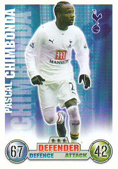 Pascal Chimbonda Tottenham Hotspur 2007/08 Topps Match Attax #276